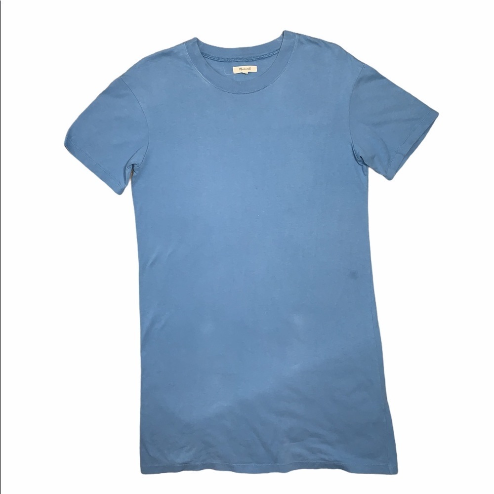 Madewell T Shirt Dress Baby Blue